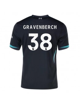 Billige Liverpool Ryan Gravenberch #38 Bortedrakt 2024-25 Kortermet